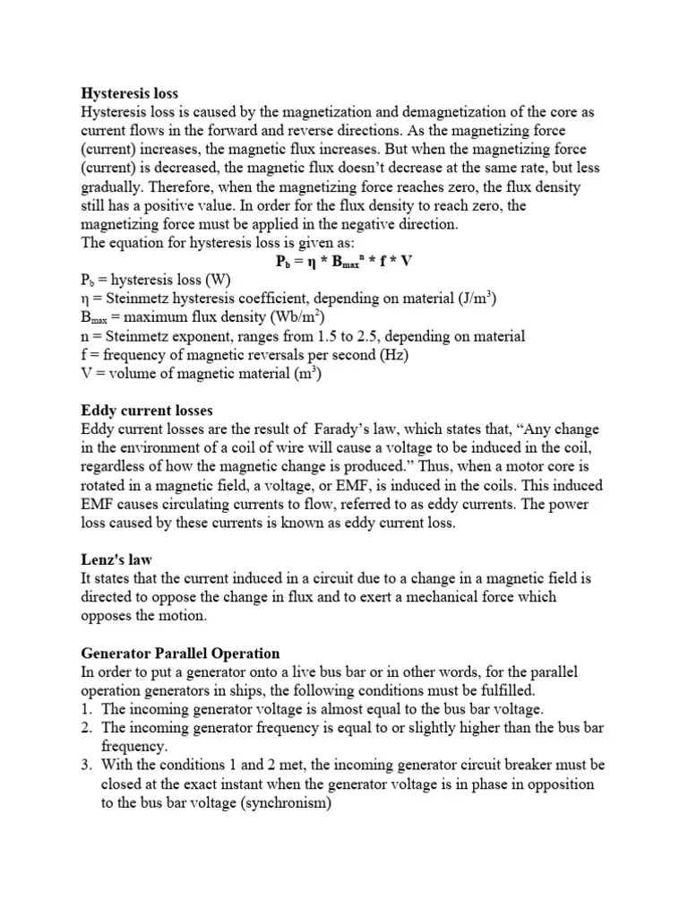 Electrical General | PDF | Electric Motor | Fuse (Electrical)