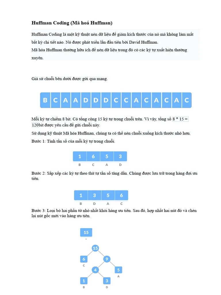 Huffman Coding | PDF