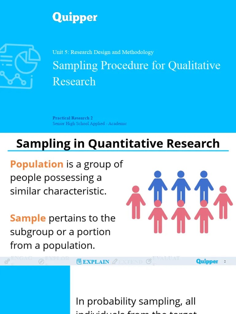 Sampling Procedure For Qualitative Research | PDF | Sampling ...