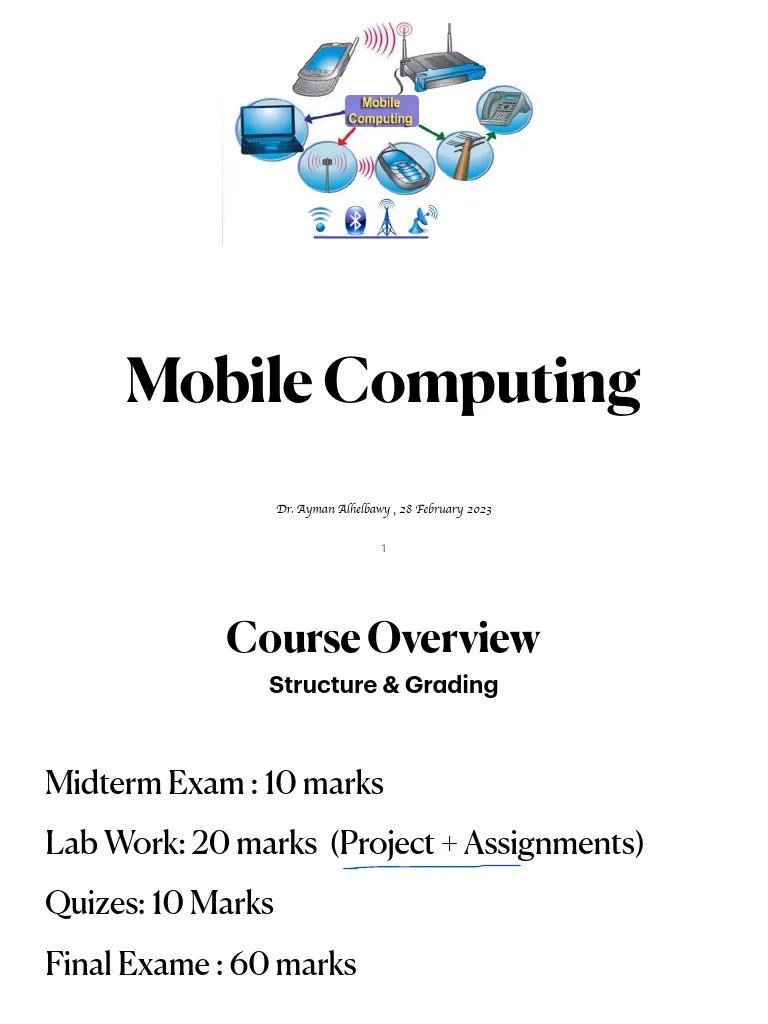 Mobile Computing 1 | PDF | Cellular Network | Computer Network