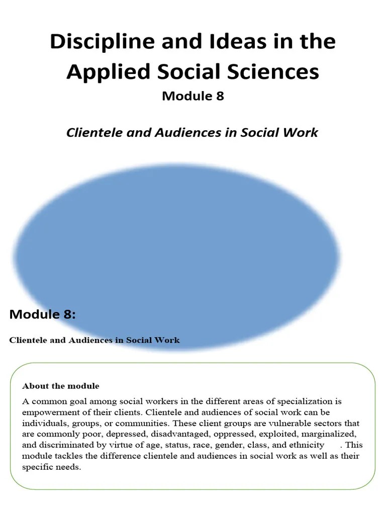 Module 8 Printable | PDF | Child Protection | Social Work