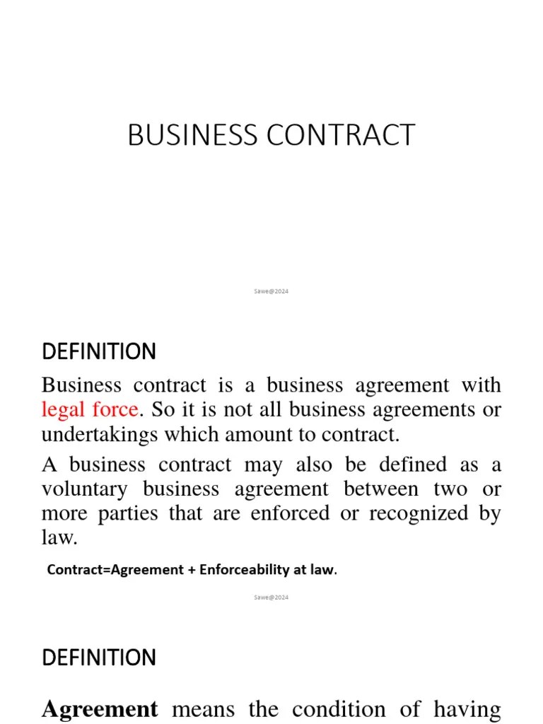 Contract 2 | PDF | Offer And Acceptance | Consideration