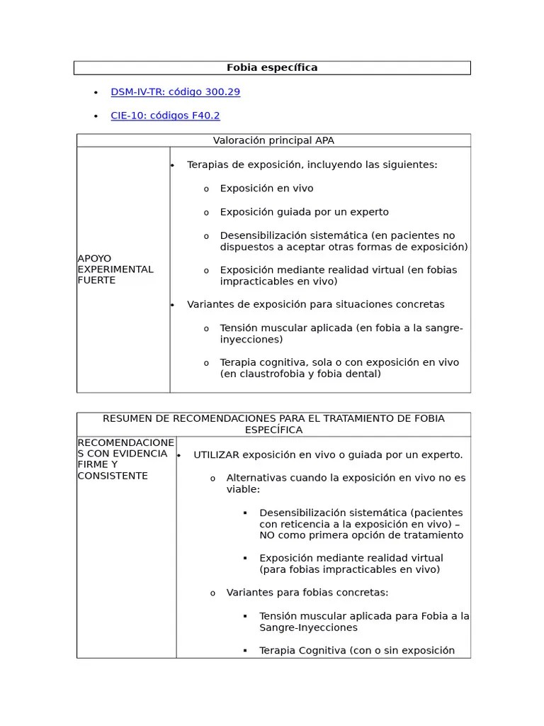 Guia De Tratamientos Eficaces | PDF | Terapia De Conducta Cognitiva ...