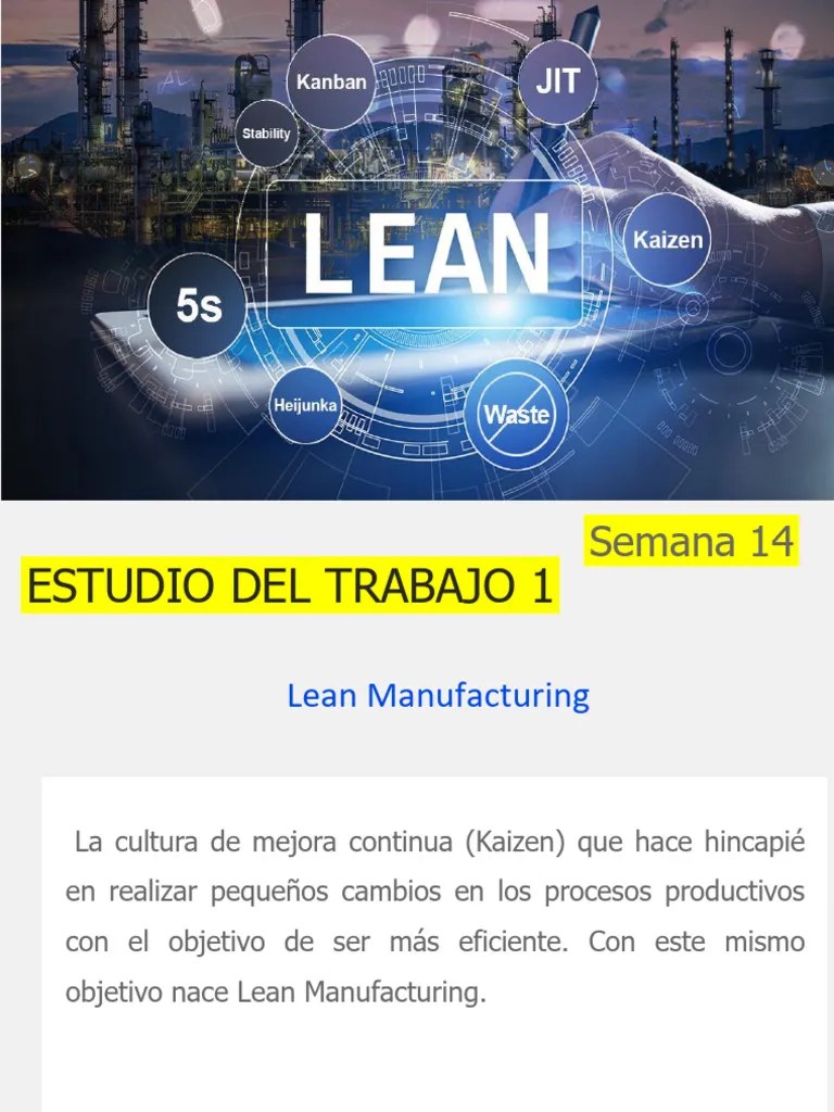 Clase 14 - Lean Manufacturing V1.0 | PDF | Lean Manufacturing | Toyota