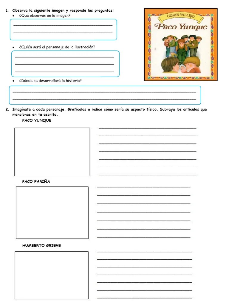 Ficha-Lun-Com-Leemos Textos Narrativos | PDF