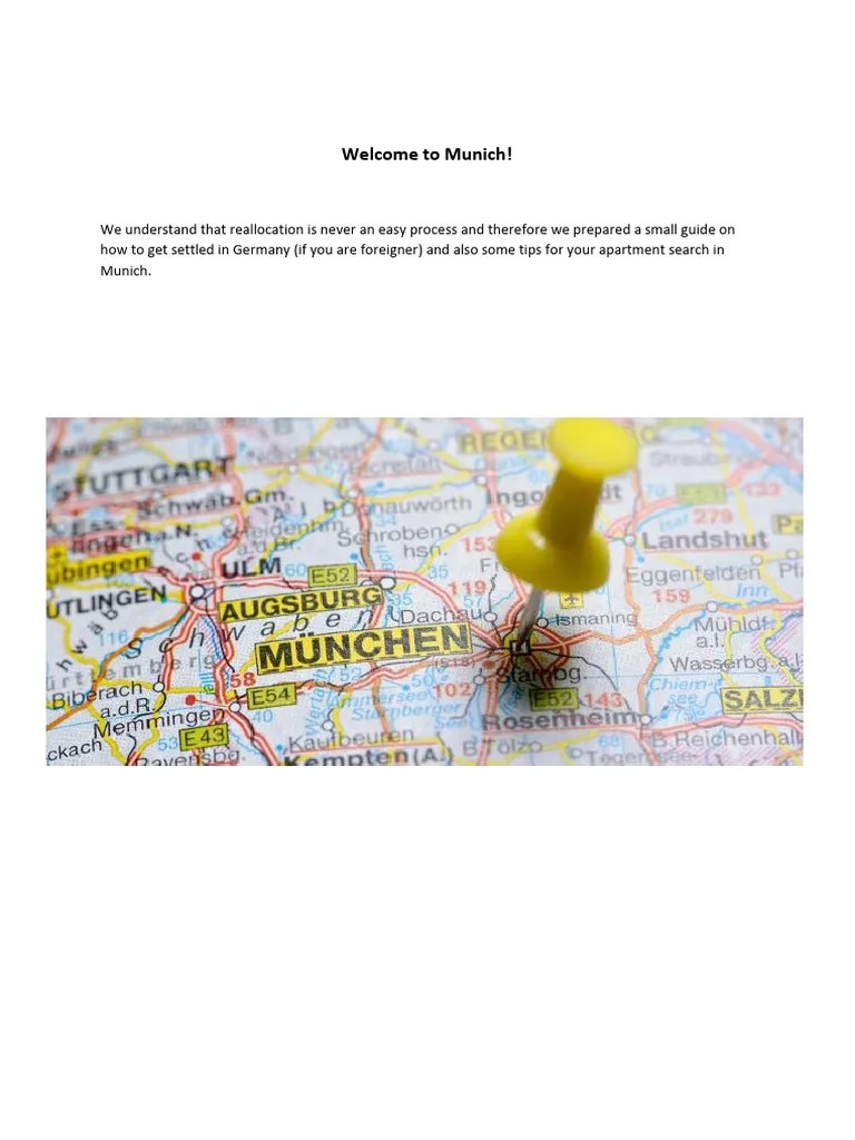 Guide To Munich | PDF
