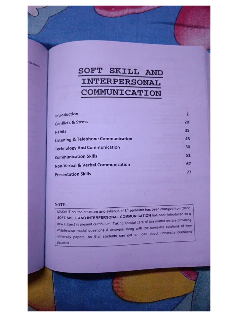 Soft Skill & Interpersonal Communication Organizer PDF | PDF