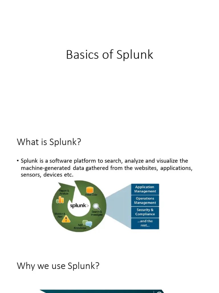 Splunk Basics | PDF | User (Computing) | Installation (Computer Programs)