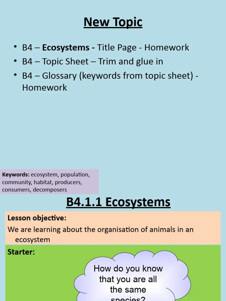 B4 Whole Unit Ecosystems UA Satchel | PDF | Carbon Cycle | Carbon Dioxide
