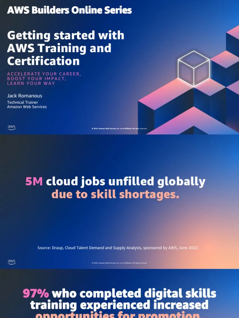 Handout Getting Started With AWS Training And Certification | PDF ...