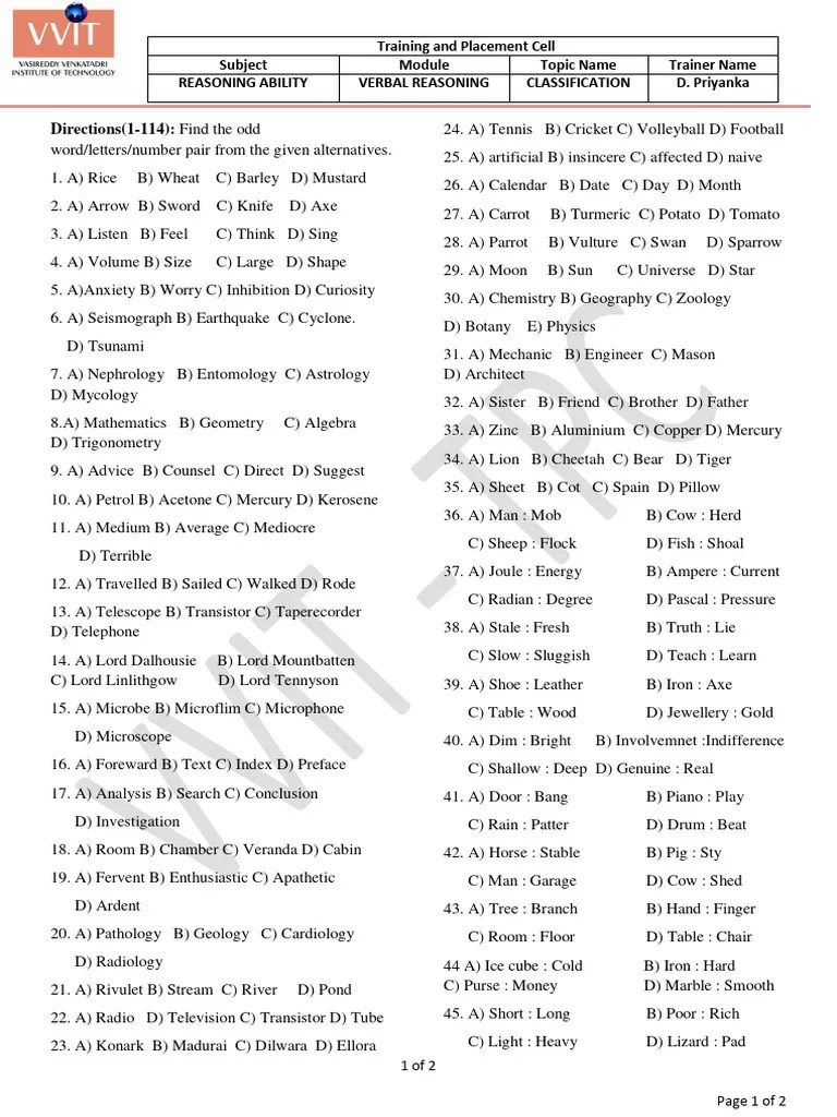 CLASSIFICATION | PDF | Young Adult