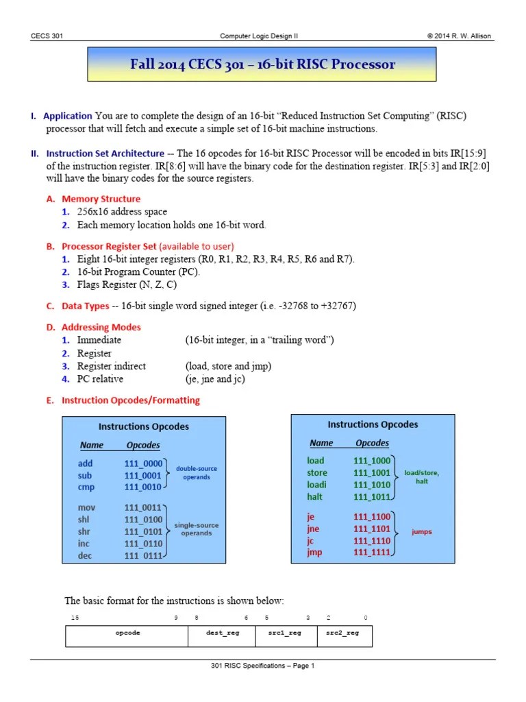 Example Risc Pdf Central Processing Unit Computer Architecture - Creative Retina Dark Pictures | Free Download