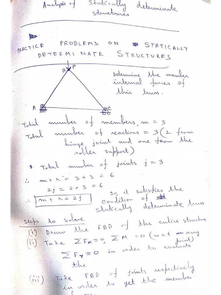 Solved_problems_Truss | PDF