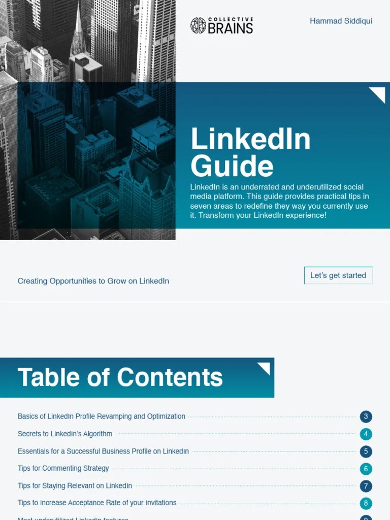 LinkedIn Guide 1633023066 | PDF | Linked In | Hashtag