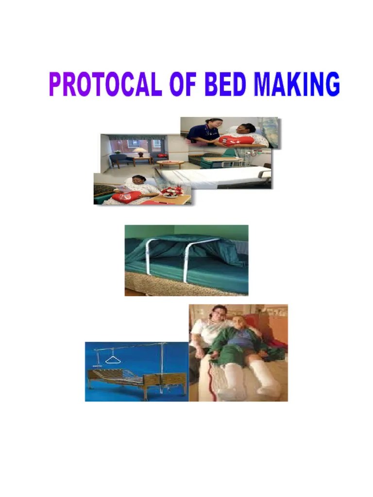 Nursing Skill Bed Making | PDF | Bed | Bedding