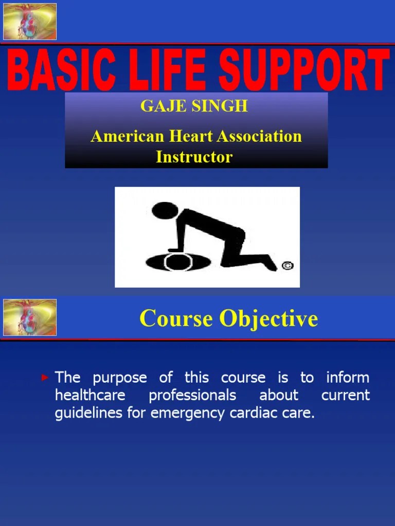 Gaje Singh American Heart Association Instructor | PDF | Cardiopulmonary Resuscitation | Cardiac ...