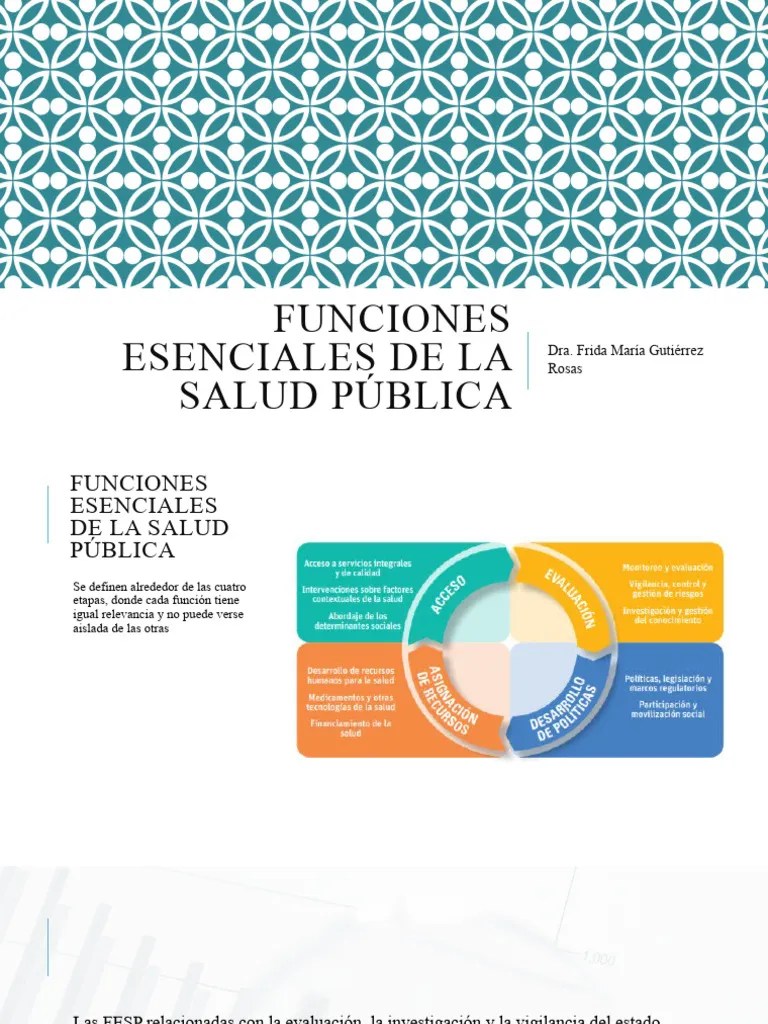 Funciones Esenciales De La Salud Pública | PDF | Salud Pública ...