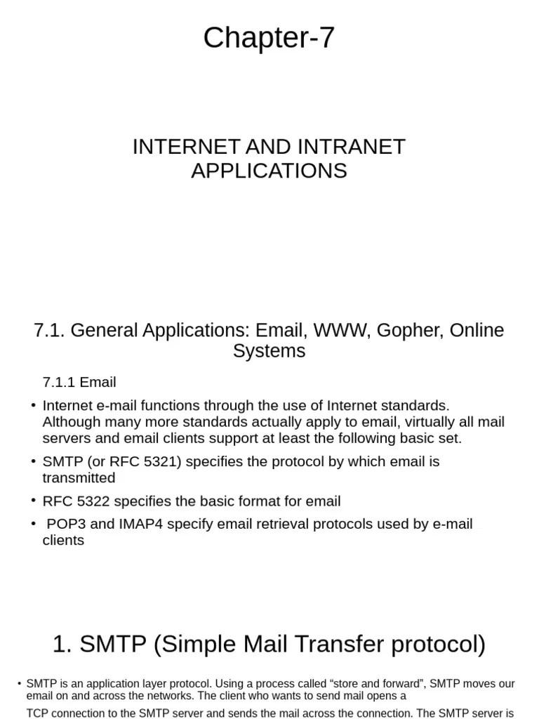 Intenet And Intranet Applications | PDF | Digital Subscriber Line ...