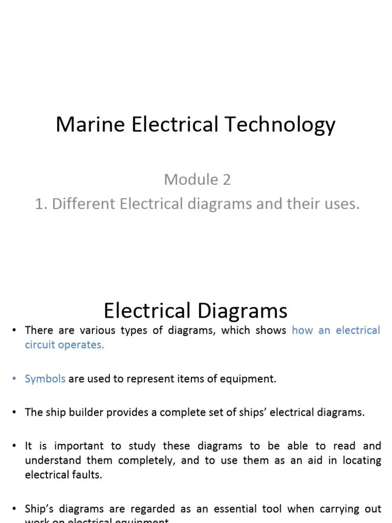 MOD 2.1 Electrical Diagrams | PDF | Manufactured Goods | Electronic Engineering