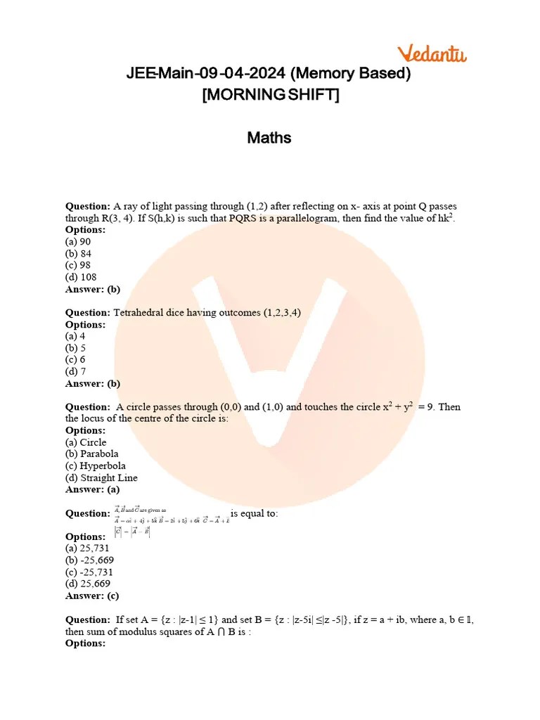 Jee Main 2024 Top 100 Math Questions Pdf - Amazing Mountain Image - Full HD