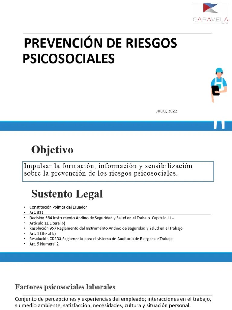 Prevención Riesgo Psicosocial Sensibilización | PDF | Seguridad Y Salud Ocupacional | Estrés ...