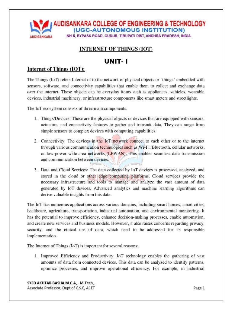 Internet Of Things | PDF | Internet Of Things | Governance