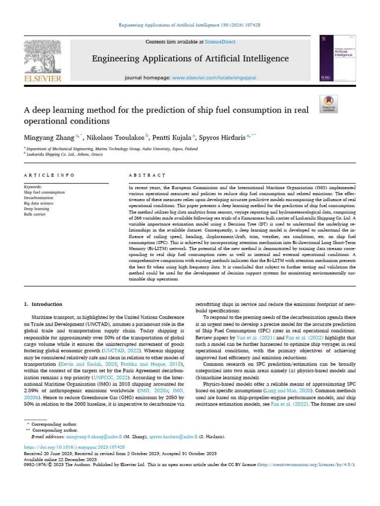 A Deep Learning Method For The Prediction Of S 2024 Engineering ...