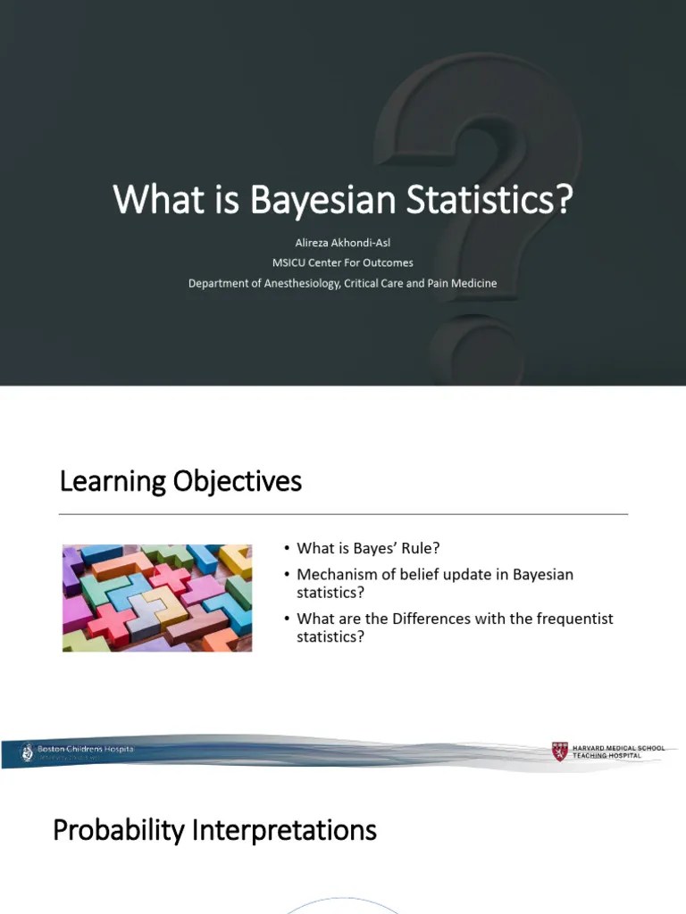 Bayesian Statistics | PDF | Bayesian Inference | Statistical Hypothesis ...