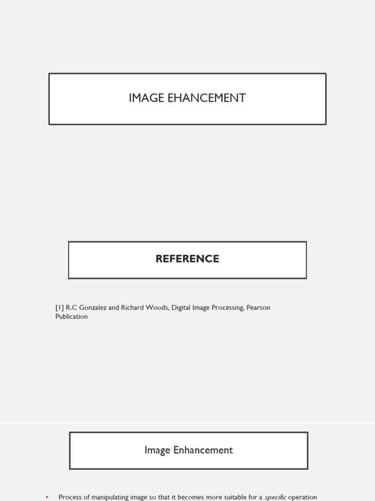 Unit - 4 Image Enhancement (Part A) | PDF | Logarithm | Digital Signal ...