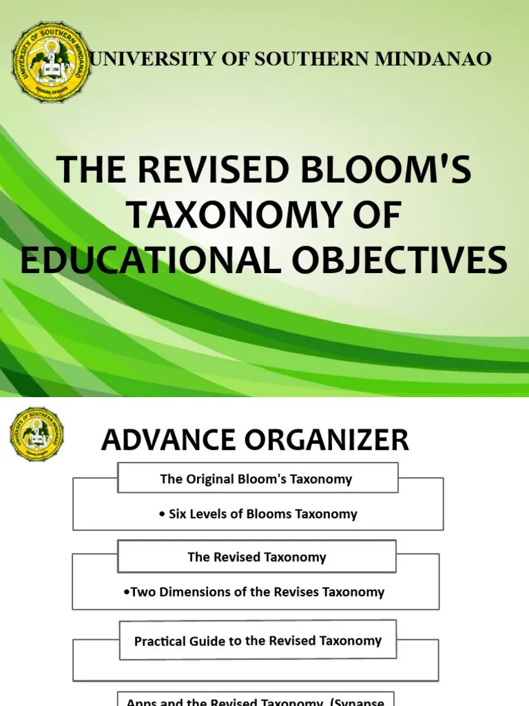 Blooms Taxonomy 1 | PDF | Cognition | Cognitive Science