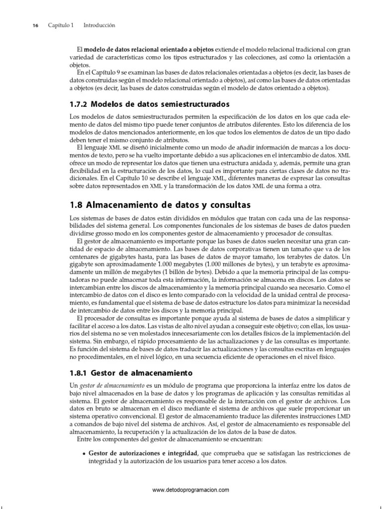Fundamentos De Bases De Datos 5a Ed. - Silberschatz-40-42 | PDF | Bases De Datos | Compilador