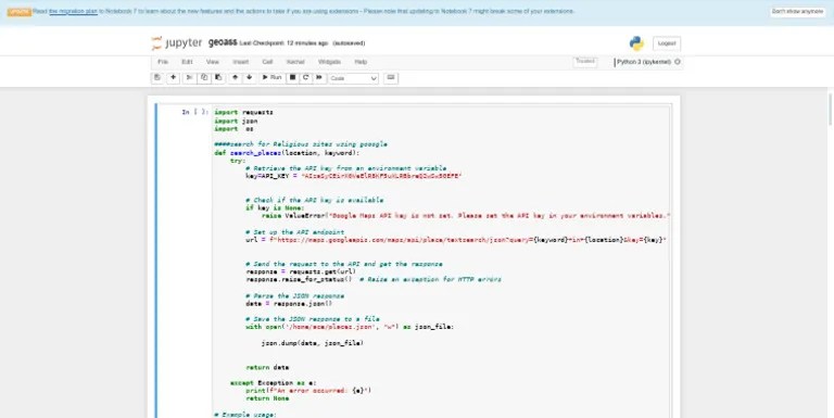 Geoass - Jupyter Notebook | PDF | Json | Computer Engineering
