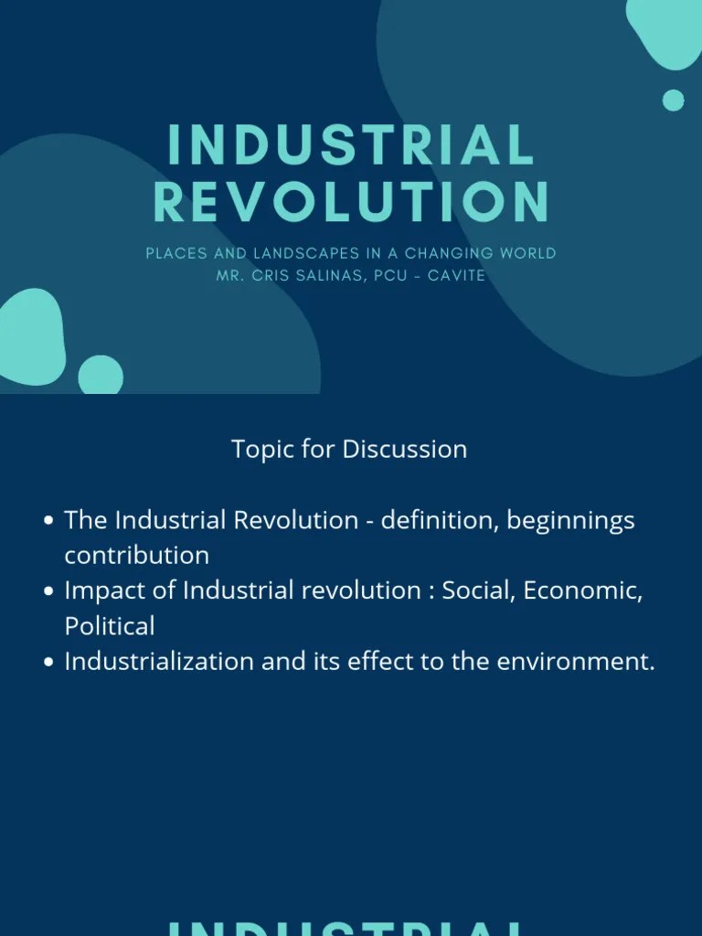 Industrial Revolution | PDF | Industrial Revolution | Agriculture