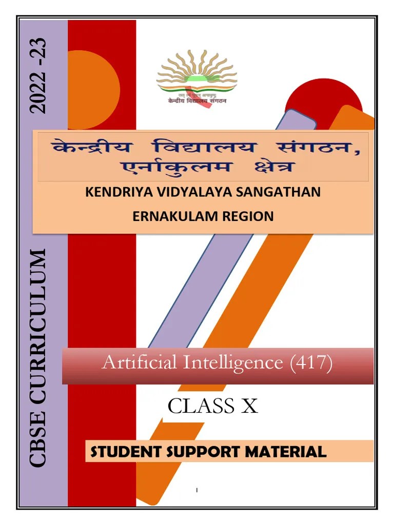 Class-X AI Study Material - Ernakulam Region | PDF | Educational ...