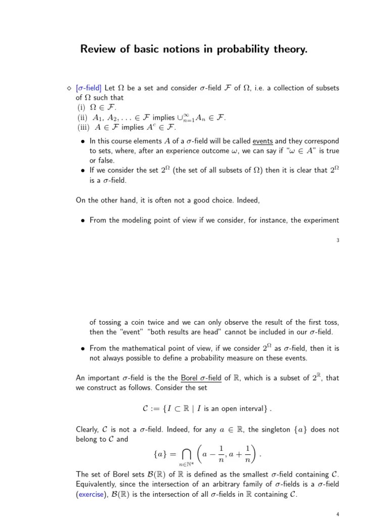 Lesson 1 | PDF | Probability Distribution | Statistical Theory