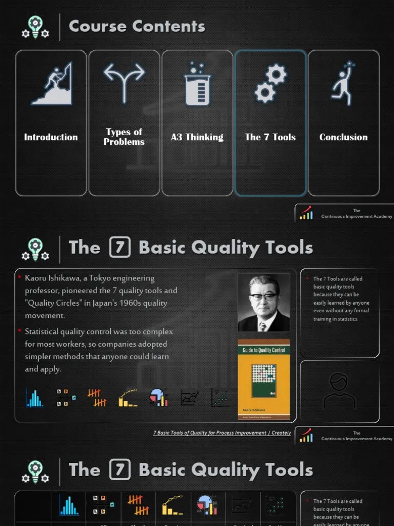 7 Quality Tools | PDF | Statistics | Chart