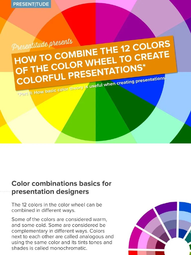Materi 2 B Color Wheel 2 | PDF