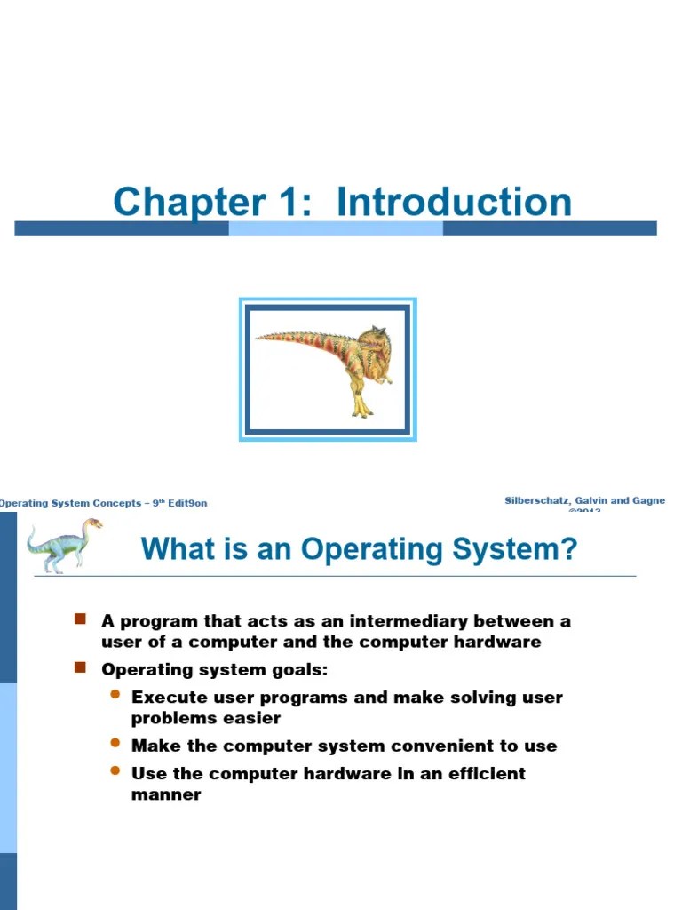 Introduction To Operating System | PDF | Operating System | Kernel ...