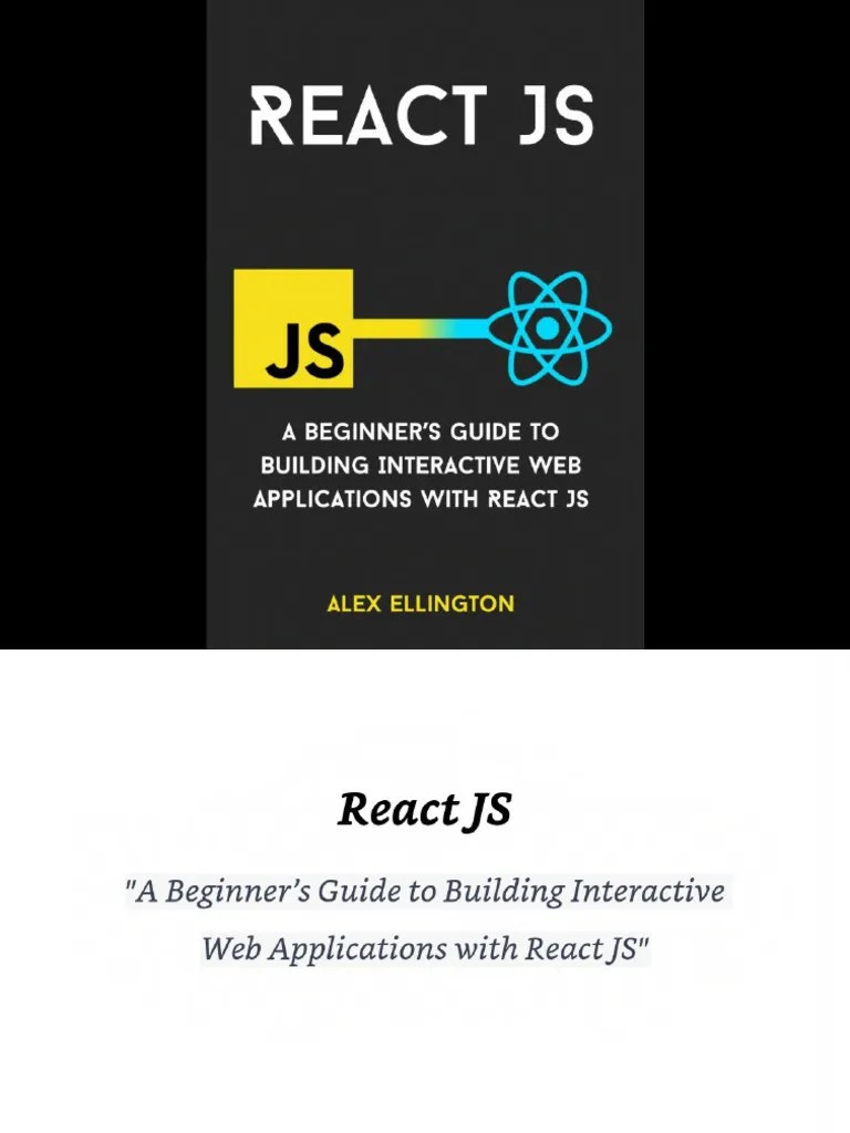 React Basic Pdf Java Script Software Development - Gorgeous City Art - Mobile