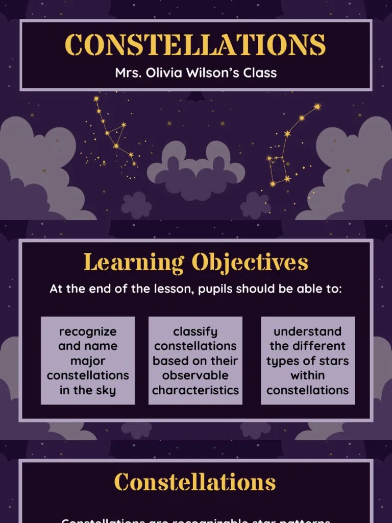Constellations-of-Stars-Educational-Presentation-in-Purple-and-Yellow ...