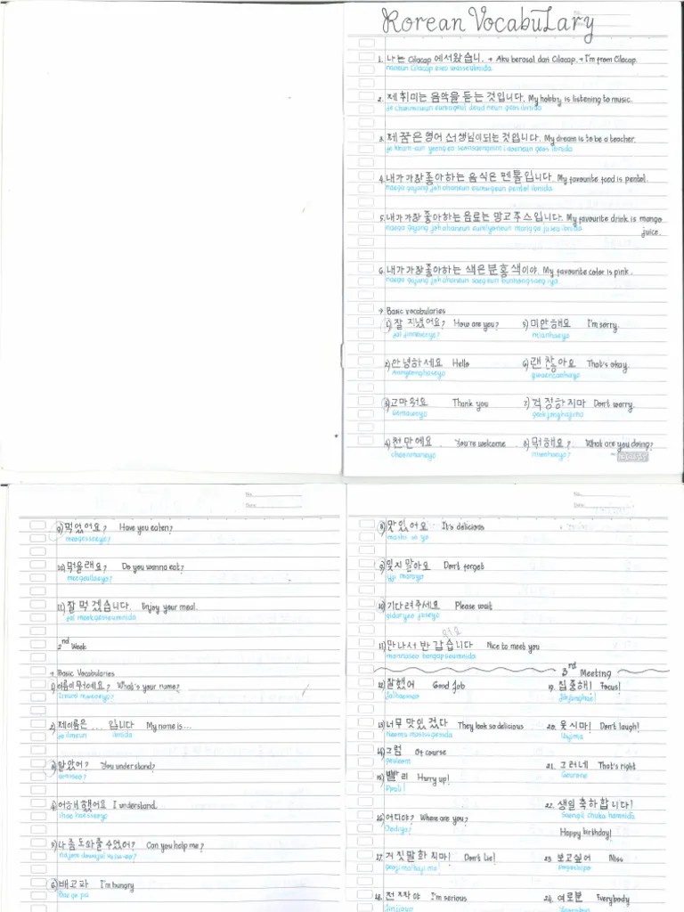 Korean Language | PDF