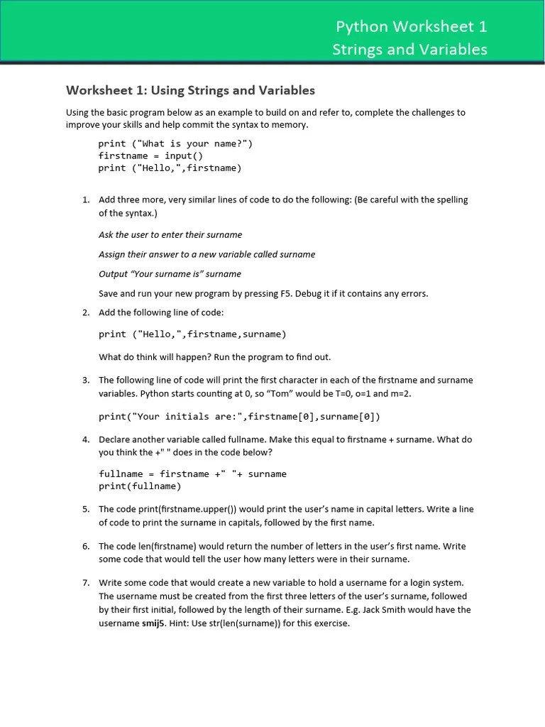 Python Basics For Beginners | PDF | Language Arts & Discipline ...