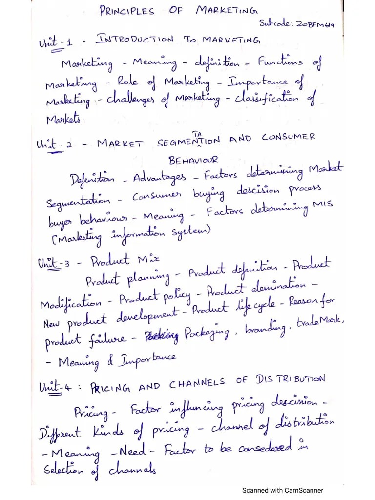 Principles Of Marketing | PDF