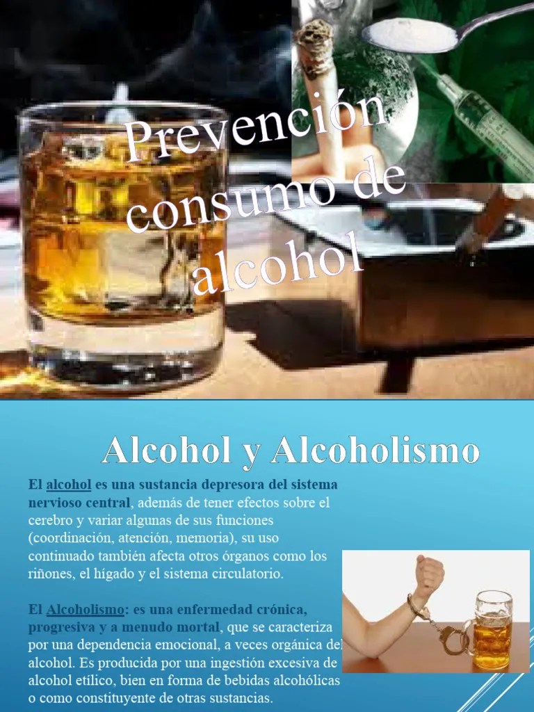 Prevencion Consumo De Alcohol | PDF | Alcoholismo | Depresión (estado De ánimo)