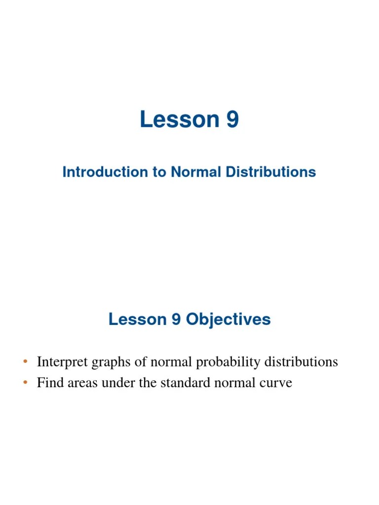 Normal Distribution | PDF | Normal Distribution | Standard Score