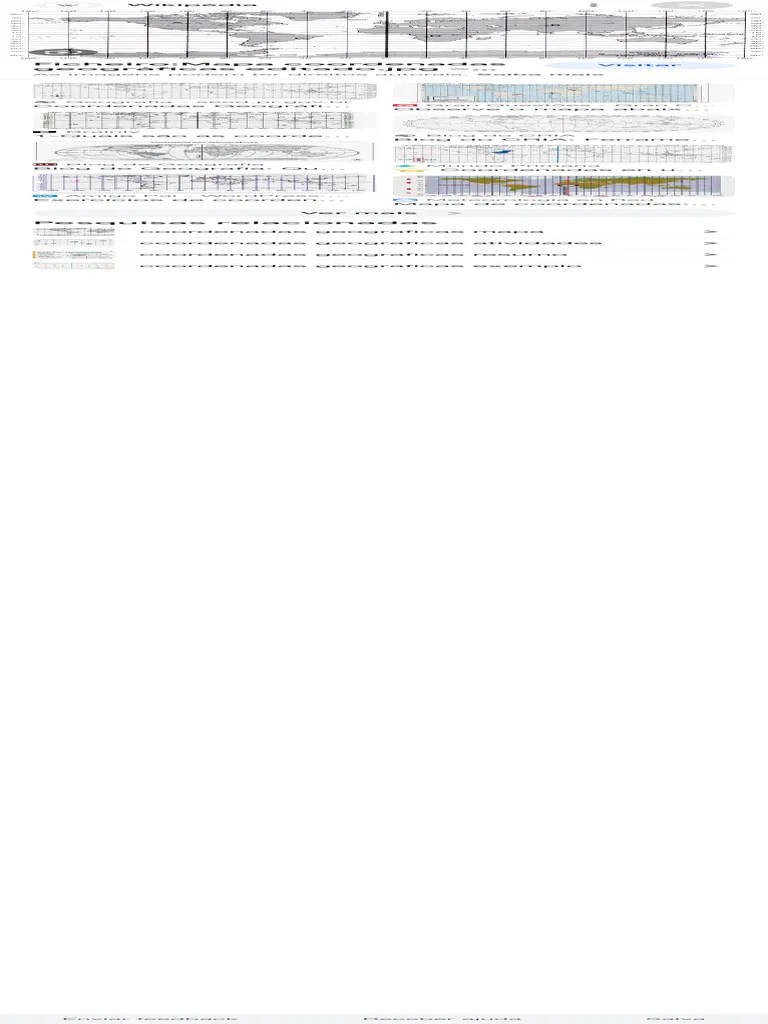 Coordenadas Geograficas - Pesquisa Google | PDF