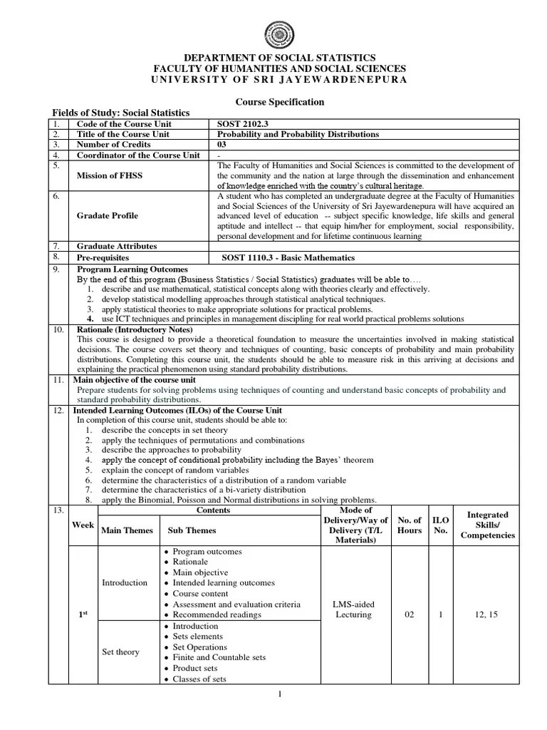 Probability And Probability Distributions - E | Download Free PDF | Probability Distribution ...