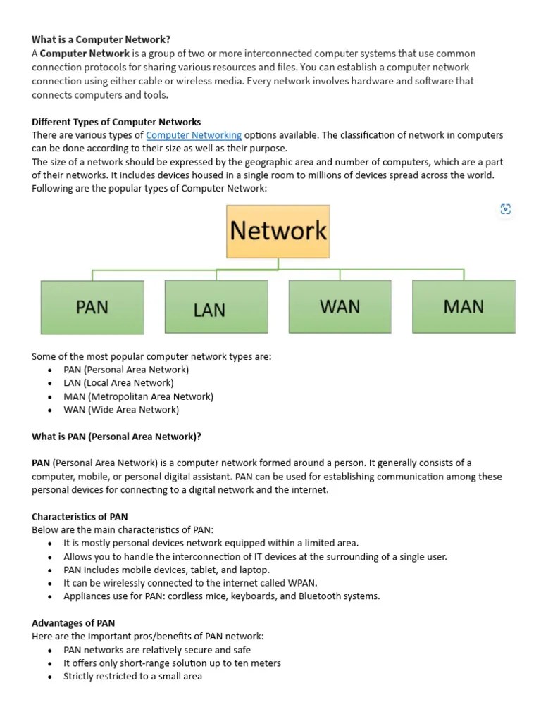 Week 2 - What Is A Computer Network - 012314 | Download Free PDF ...