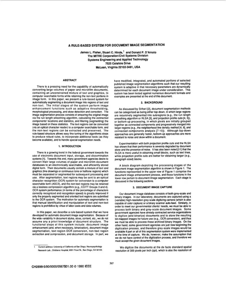 A-rulebased-system-for-document-image-segmentation | PDF | Image ...