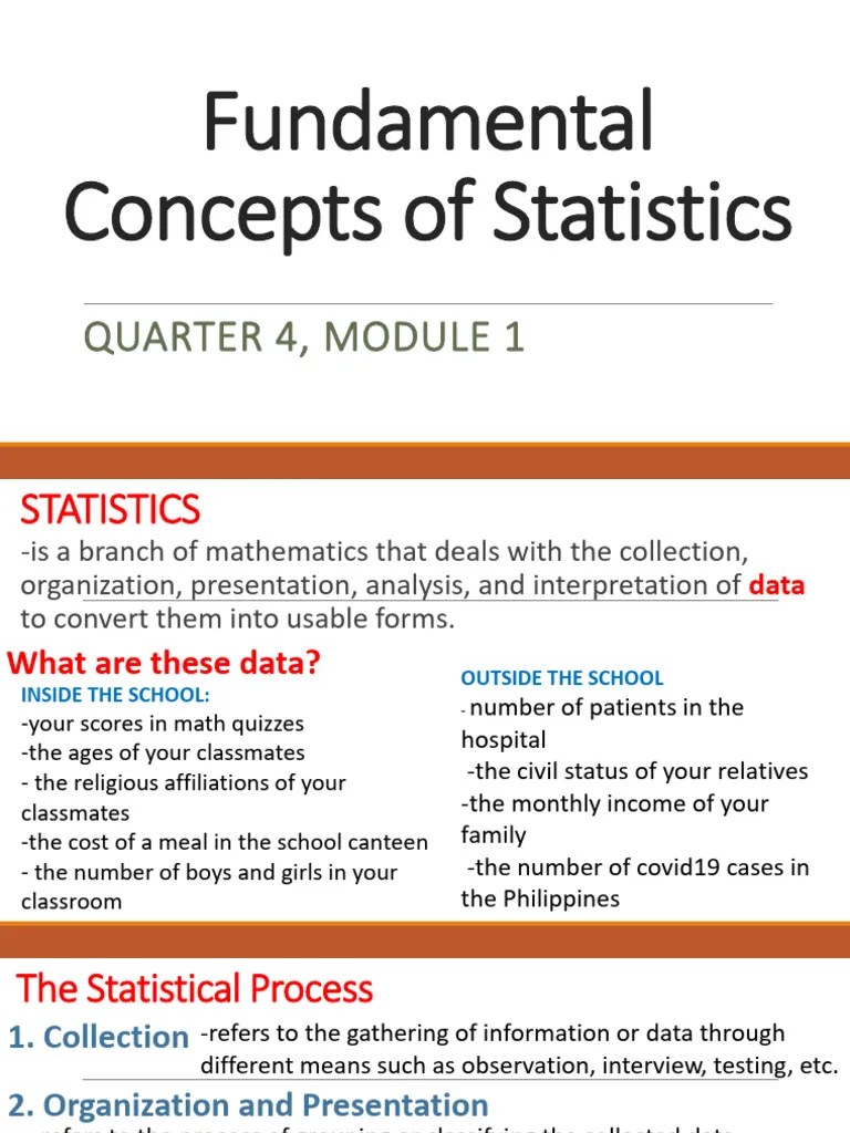 Fundamental-Concepts-of-Statistics | PDF | Statistics | Categorical ...